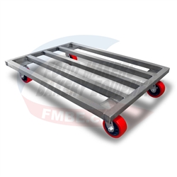 Stainless Dunnage Rack With Wheels